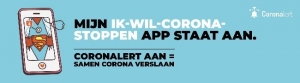 Download Coronalert in de app store